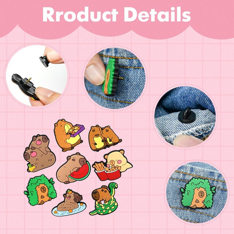Ibuclein Pins for Backpacks DIY kawaii Lapel Pins Badges Bulk Cute Brooch Pin Funny Button Pin for Girl Bags Cloths Decor Accessories gifts - Image 5